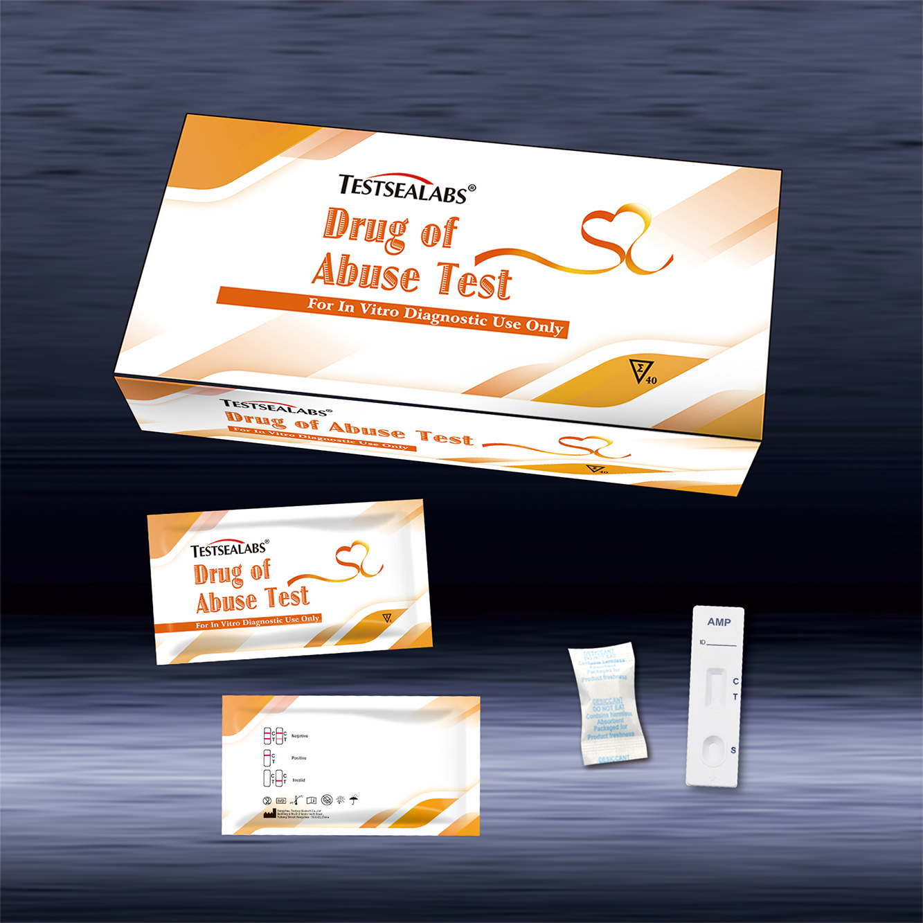 Dispositivo de proba rápida de drogas de abuso/Strp—URINA/Líquido oral
