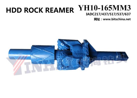 10 inch HDD Roller Cutters / Hole Buɗe/Rock Reamer/TCI Tricone Rotary Bit Hako Rijiyar Ruwa