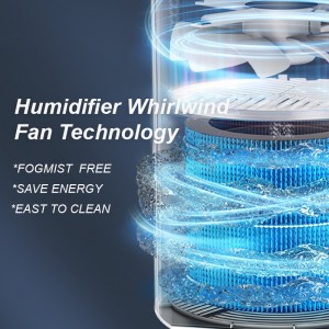 Square Design Evaporative Humidifier BZT-234