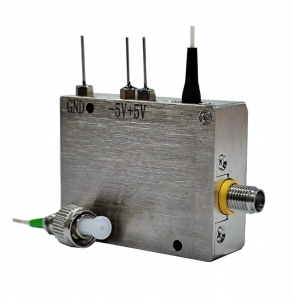 ROF Electro Optic Modulator Broadband Transceiver Module RF hejuru ya fibre ihuza Analog Broadband RoF ihuza