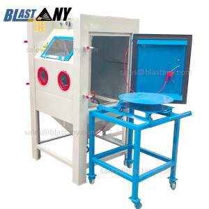 Super Lowest Price Media Blast Cabinet - Sandblasting cabinet with customized according to customer requirements – Junda