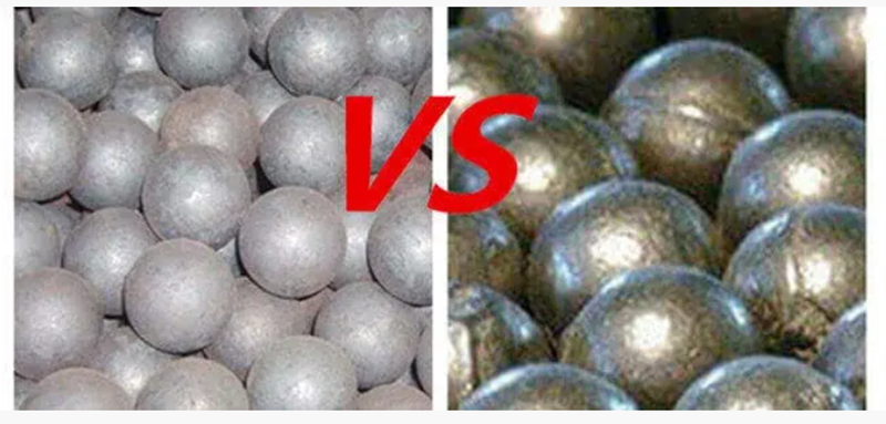 Diferenza entre bola de aceiro de fundición e bola de aceiro de forxa