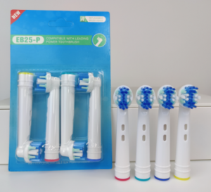 4 Paket Peşəkar Elektrikli Diş Fırçasının Dəyişdirilməsi Başlıqları
