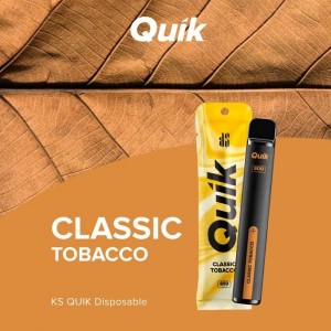 OEM ODM KS Quik 800 Puffs disponibel pod 3 % salt Nikotin disponibel e-cigarett vape