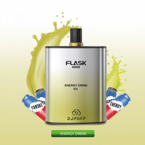 Djpuff Flask 5000 Puffs Disposable Vape Pod Rechargeable Disposable E Sigarette