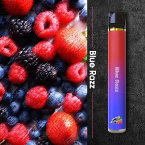 OEM Wegwerp Vape Pen 2500 Rookwolken Bar Mesh Coil 850mAh Batterij met 2% -5% Nicotine Vele Smaken Elektronische Sigaret Vaporizer Vape
