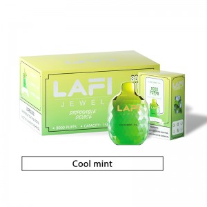 Одноразова акумуляторна електронна сигарета Vape LAFI 8000 puff 15ml Oil Capacity