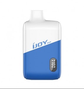 IJOY Bar IC8000 бир жолу колдонулуучу бууланткыч Vape калеми 2% 5% никотин 8000 пуф бар кайра заряддалуучу электрондук тамеки