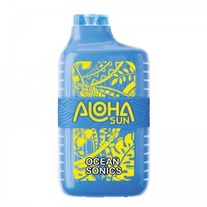 Wholesale Aloha Sun 7000 Puffs Disposable Vape 15ml Rechargeable Electronic Cigarette