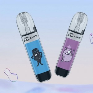 Fabrik Großhandel OEM & ODM Vape Pod Pen Kit mit 2 ml nachfüllbarem E-Liquid wiederaufladbarem elektronischem Zigaretten-Verdampfergerät