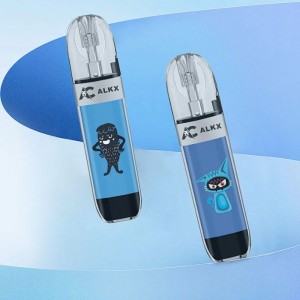Фабрычны аптовы камплект OEM&ODM Vape Pod Pen Kit з 2 мл шматразовай электроннай вадкасці, акумулятарнай электроннай цыгарэты, выпарнікам
