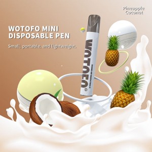 Wotofo Mini Vape Pen 2% эсвэл 5% Никотин давстай нэг удаагийн электрон тамхи.