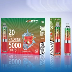 Új forrón eladó Weeto elektromos cigaretta Vape Pen 4500 Puffs rúd eldobható elektronikus cigaretta párologtató hüvely