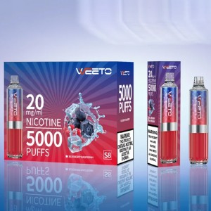 Kūʻai wela hou ʻo Weeto E-Cigarette Vape Pen 4500 Puffs Bar Disposable Electronic Cigarettes Vaporize Pod