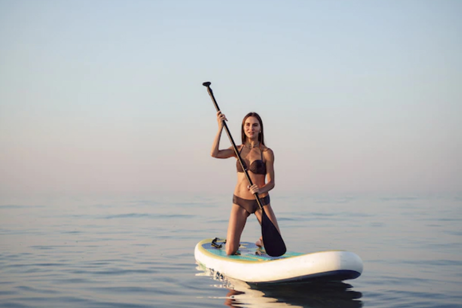 Paddleboarding-the fastest way to burn calories