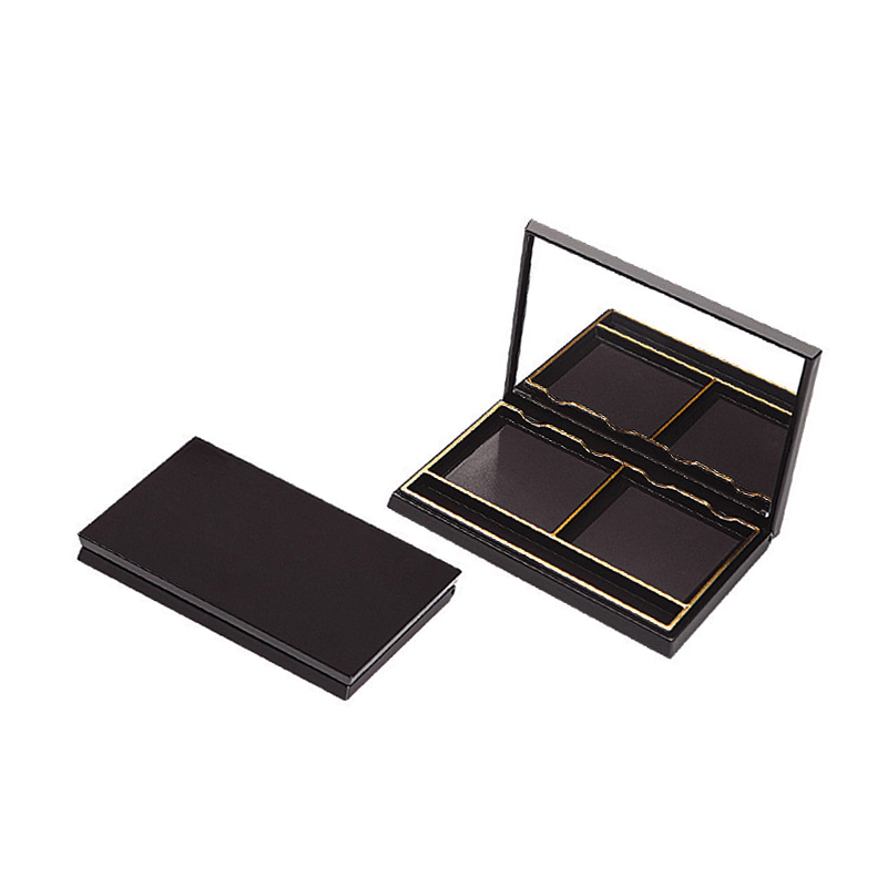 2 Grids eyeshadow compact make up case concealer diy palette pan ទទេ