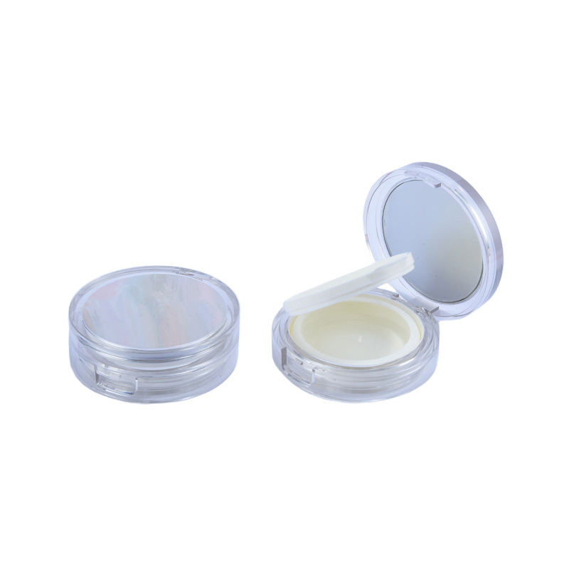 brugerdefineret pudebetræk gennemsigtig makeup-emballage