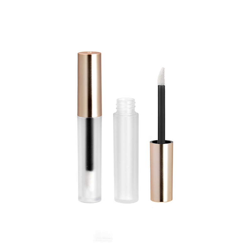 1,8ml kleng gemoolt Champagne Gold frosted Lipgloss Tube