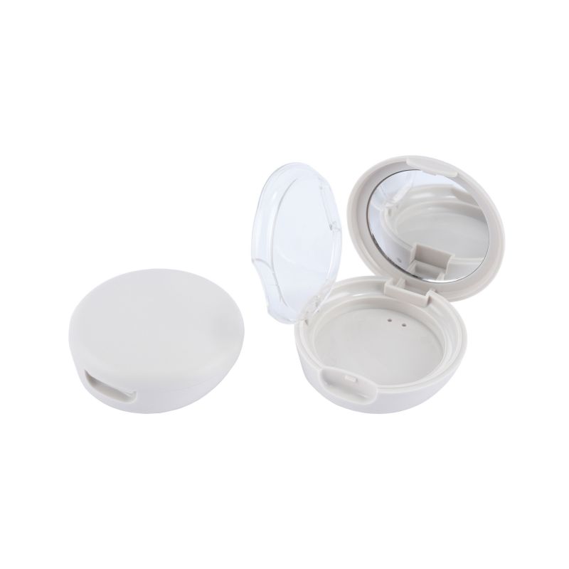 refillable white air cushion foundation compact makeup container