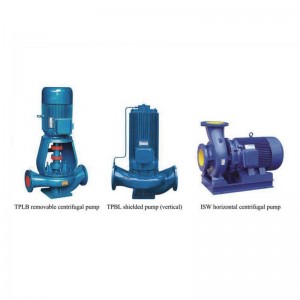 ISG, YG, TPLB, TPBL, ISW Pipeline Centrifugal Pump Series