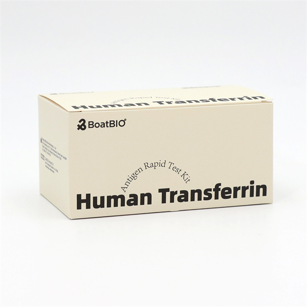 Kit de teste rápido de antígeno de transferrina