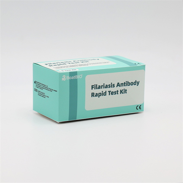 Kit de teste rápido de anticorpos contra filariose