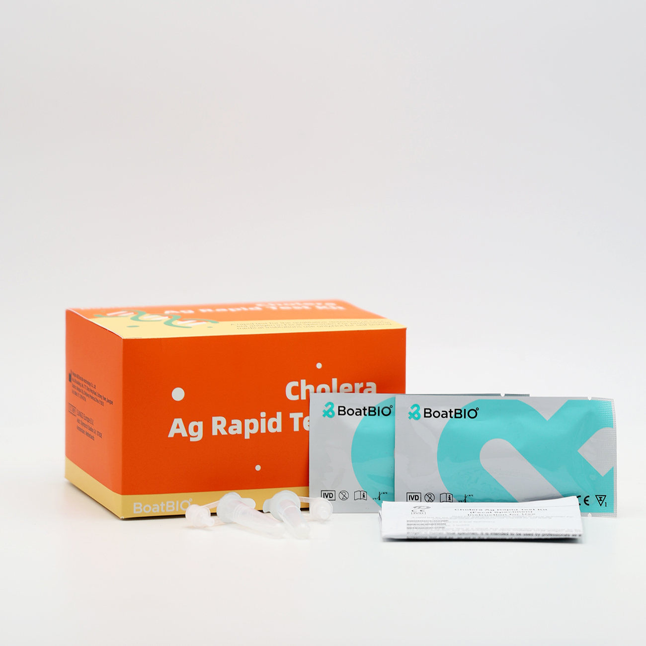 Kolera Ag Rapid Test Kit (Colloidal Gold)