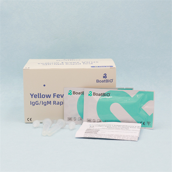 Kit de testare rapidă febră galbenă IgG/IgM