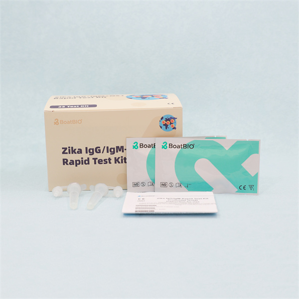 Zika Virus IgG / IgM + NSl Antigen Yihuta Ikizamini