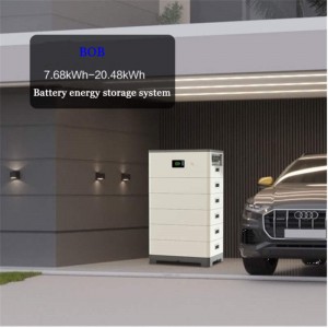 Batteria di almacenamiento d'energia impilata d'alta tensione per u sistema di almacenamentu di l'energia solare, centrale elettrica