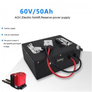 60V литиева батерия за автоматизирано управлявано превозно средство AGV, електрически мотокар, електрически носач