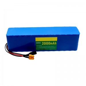 48V 20000mah (20ah) 18650 baterías de litio para motocicleta eléctrica/bicicleta/vehículo/dispositivo