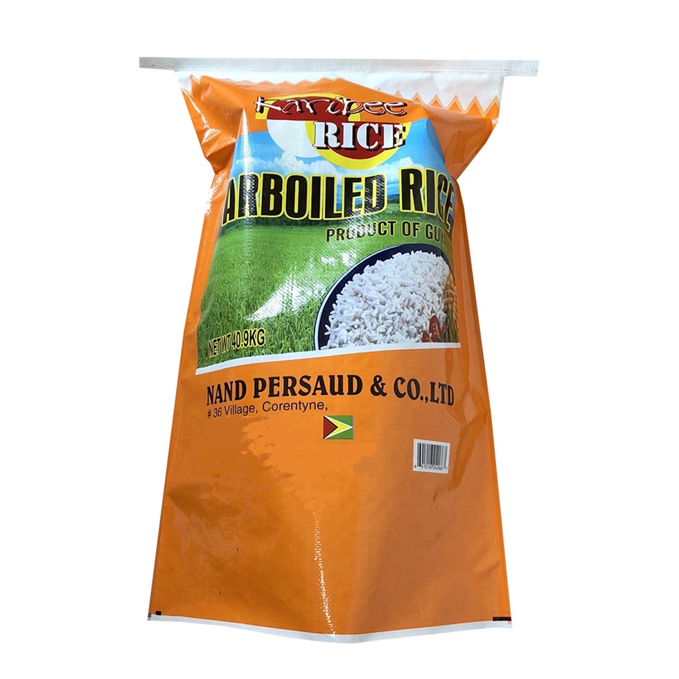 High quality Polypropylene plastic maize rice PP raffia woven bag 50kg