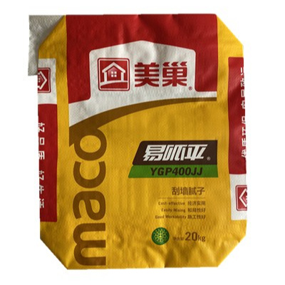 Fabricante de China de bolsas de envasado de masilla de saco de motar seco tecido pp