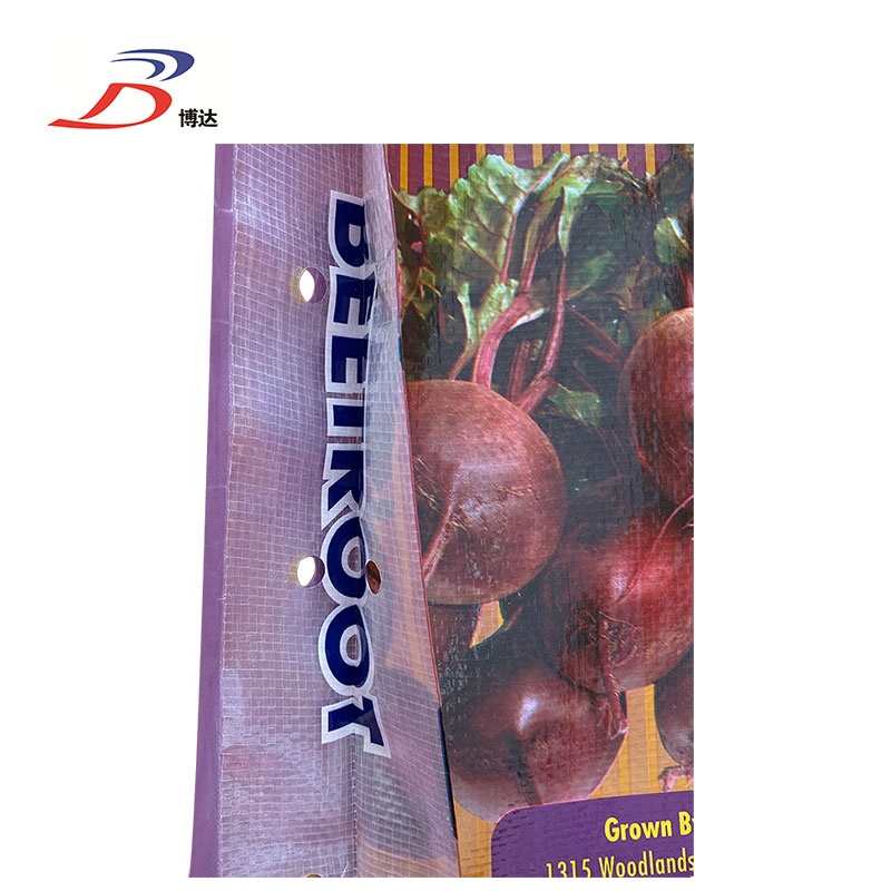 Wholesale 10kg 25kg agricultural packaging bag for printed bopp film laminated potatoes bag onion sack