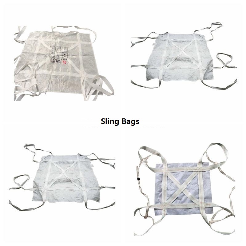 1.2 Tons Super Industrial Type Sack Belts Sling Bag 4 PP Woven Belts 50 Gm 55gm BODA Bag Cement Hand Length Handle Accept CN;HEB
