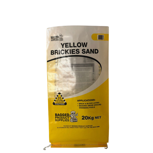 PP bags back seam design industrial sand packaging bags