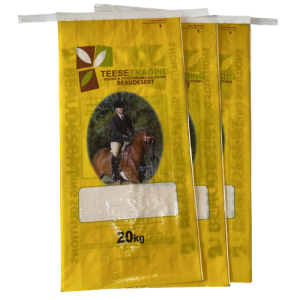 Easy Open Polypropylene woven bag for horse pel...