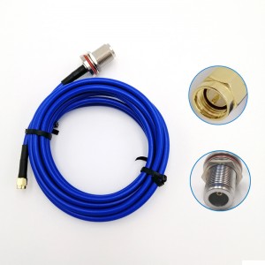 RF Cable Assembly N Female to SMA Male MSYV50-3 Cable