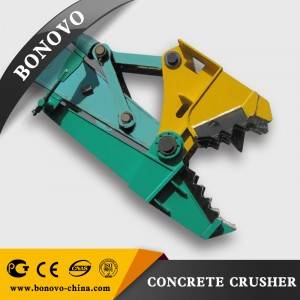 BONOVO Customizable hydraulic concrete pulverized machine for earthmoving