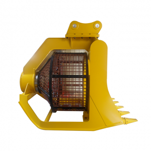 360 rotary screening bucket suitable for 1-50t excavators