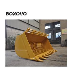 BONOVO Equipment Sales | Custom built loader bucket Log Loader Attachments Any width