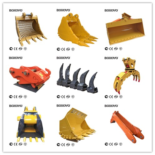 Bonovo designs its excavator attachments according to customers’ requirements.