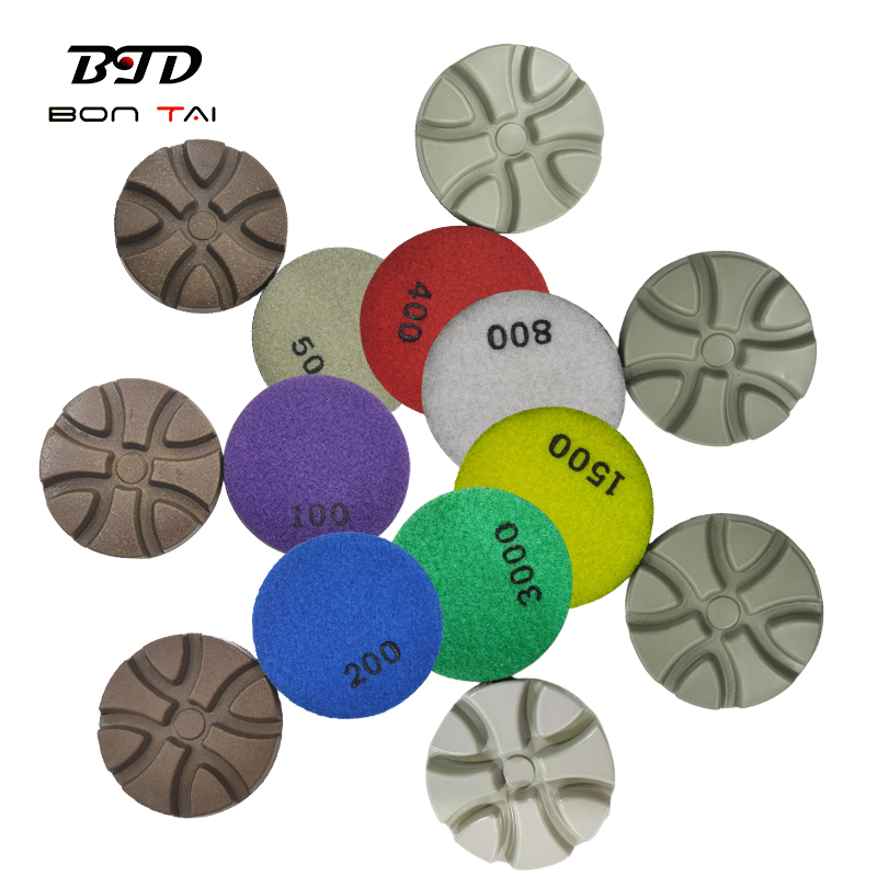 Diamond Concrete Floor Dry Use Resin Polishing Pad for Floor Grinder Featured Image