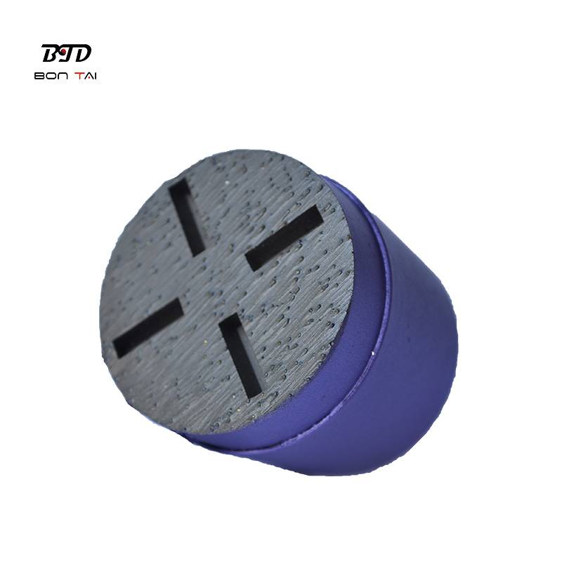 PD50 Terrco diamond grinding plug concrete floor grinding tool