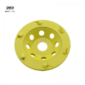 5 Inch PCD Diamond Grinding Cup Wheel for Floor Epoxy Coating Removal
