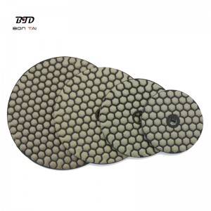 Honeycomb Resin dry polishing pads for concrete,granite and marble