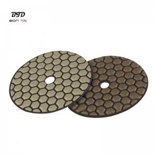 Honeycomb Resin dry polishing pads for concrete,granite and marble