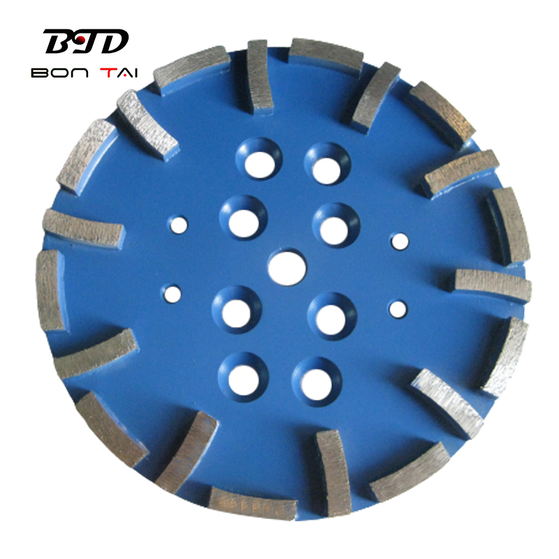 10inch 250mm Blastrac Concrete Diamond Grinding Disc Plates for Concrete Preparation