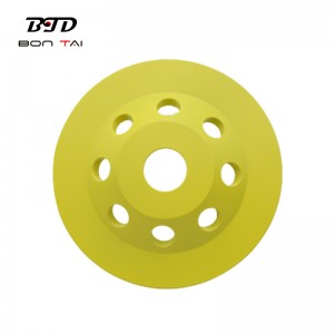 5 inch PCD Cup Wheel for Epoxy, Glue, Paint Removal